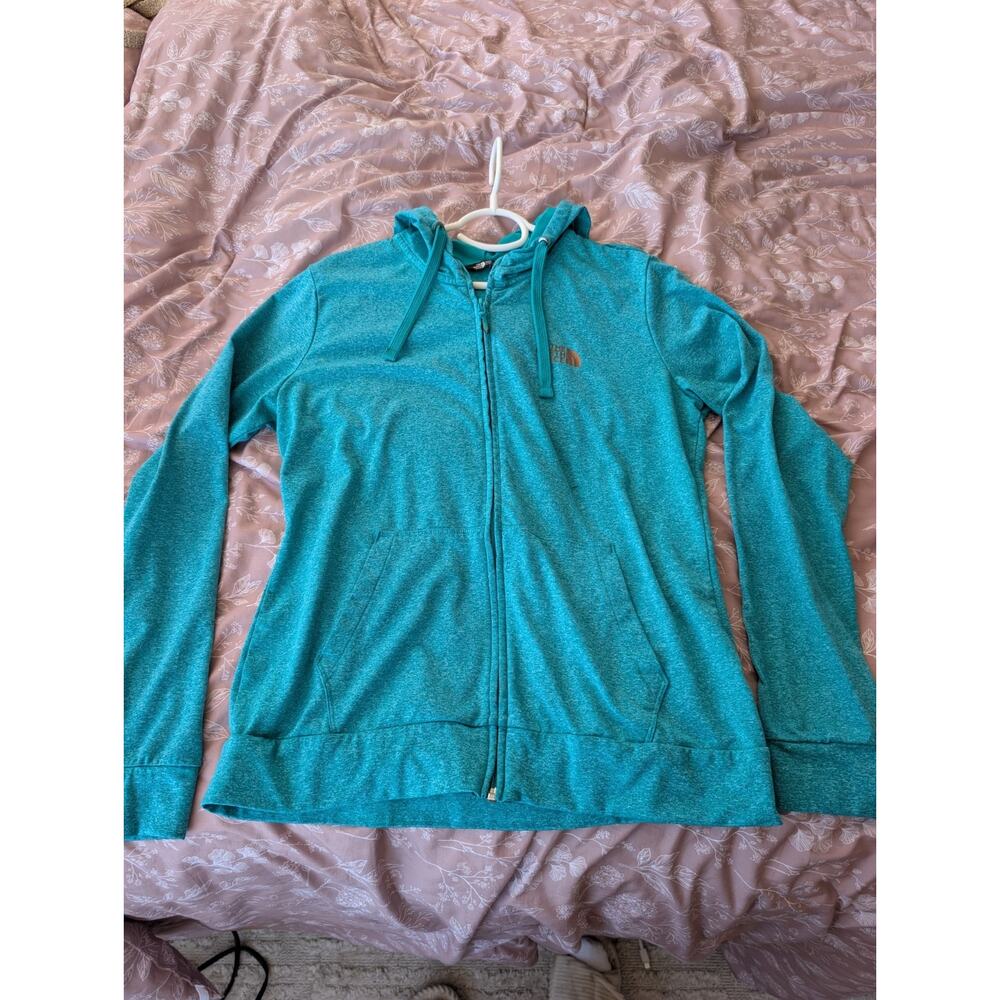 The North Face Fave Lite LFC Full-Zip Women's Hoodie with Gold Logo Size Large
